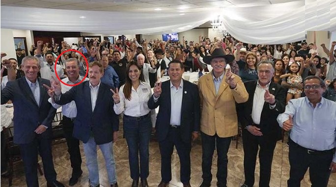 Los Exgobernadores de Guanajuato en 
Anaheim, Estados Unidos, entre ellos, Miguel Márquez
